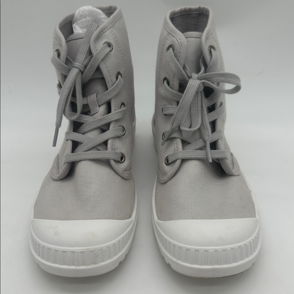 SO Womens Dragonfruit Ankle White Beige Breathable Chunky Boot Shoes Size 10M US - Picture 7 of 13
